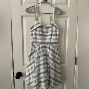 Blue and White Beachy Dress!